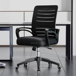 Office Chair: Office Strong Mesh Task Chair With Backrest