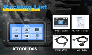 Xtool D6s Obd-Ii Car Fault Diagnosis Machine Scanner