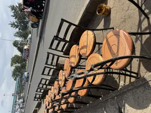 Wooden Mahogany Restaurant And Bar Chairs
