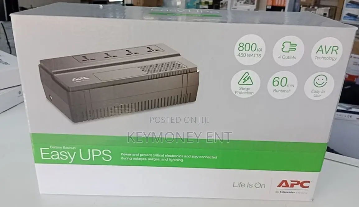 Apc Easy Ups Bvbv800i-MSX 450w 800va Avr Universal Outlet