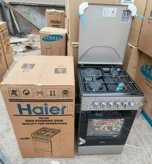 50*60 Haier 3 Gas + 1 Electric Cooker With Electric Oven