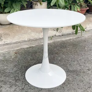 Dining Table: Circular Pedestal Tulip Coffee Table – 80cm
