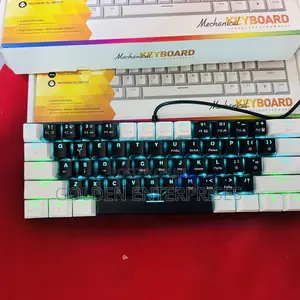 Bd61 Ergonomic 60% RGB Light Mechanical Gaming Keyboard