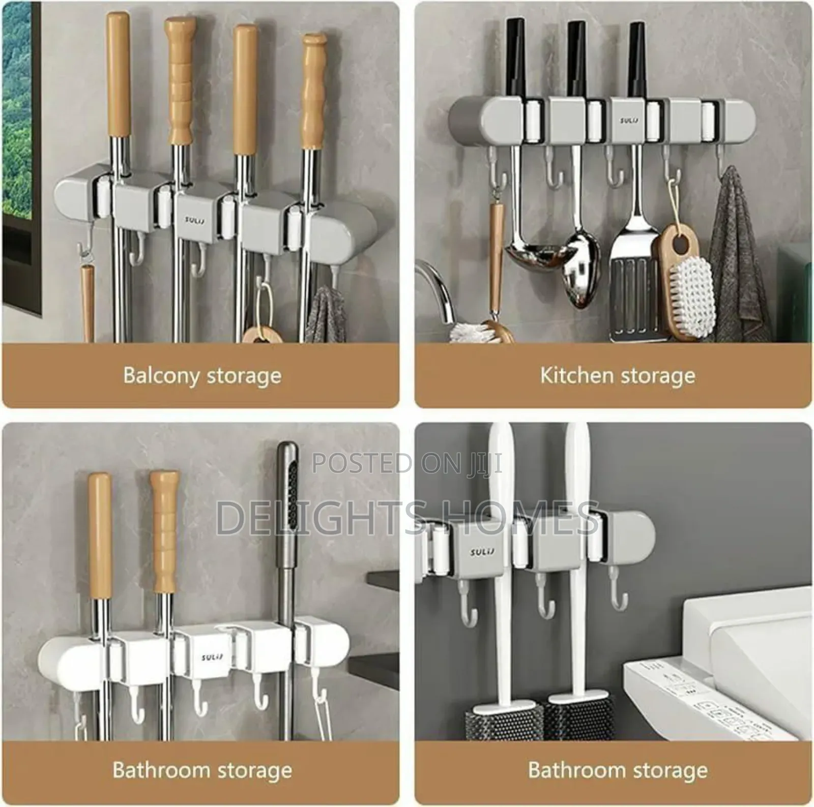 Broom Mop Holder