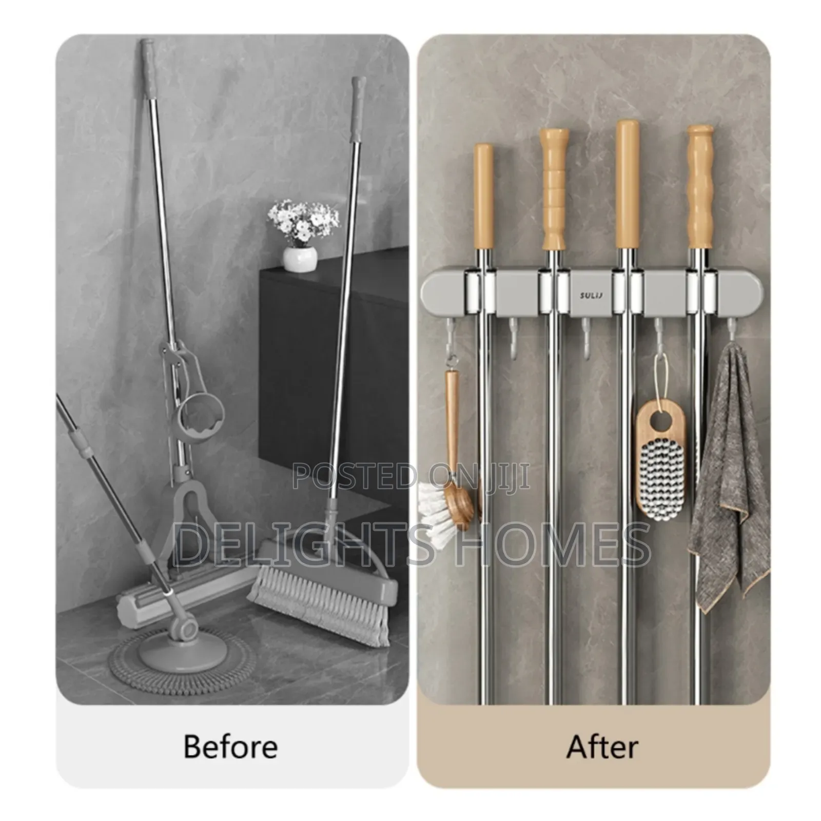 Broom Mop Holder