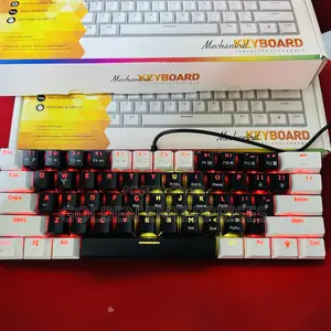 Multiple Backlight Ergonomic Fast Response Gaming Keyboard