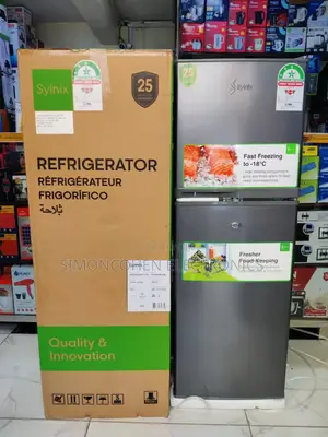 Syinix 137litres Double Door Refrigerator