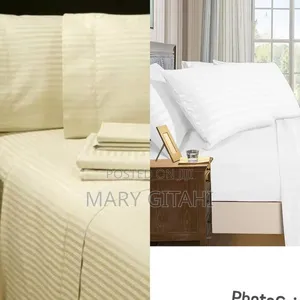 New Satin Stripped Bedsheets*
