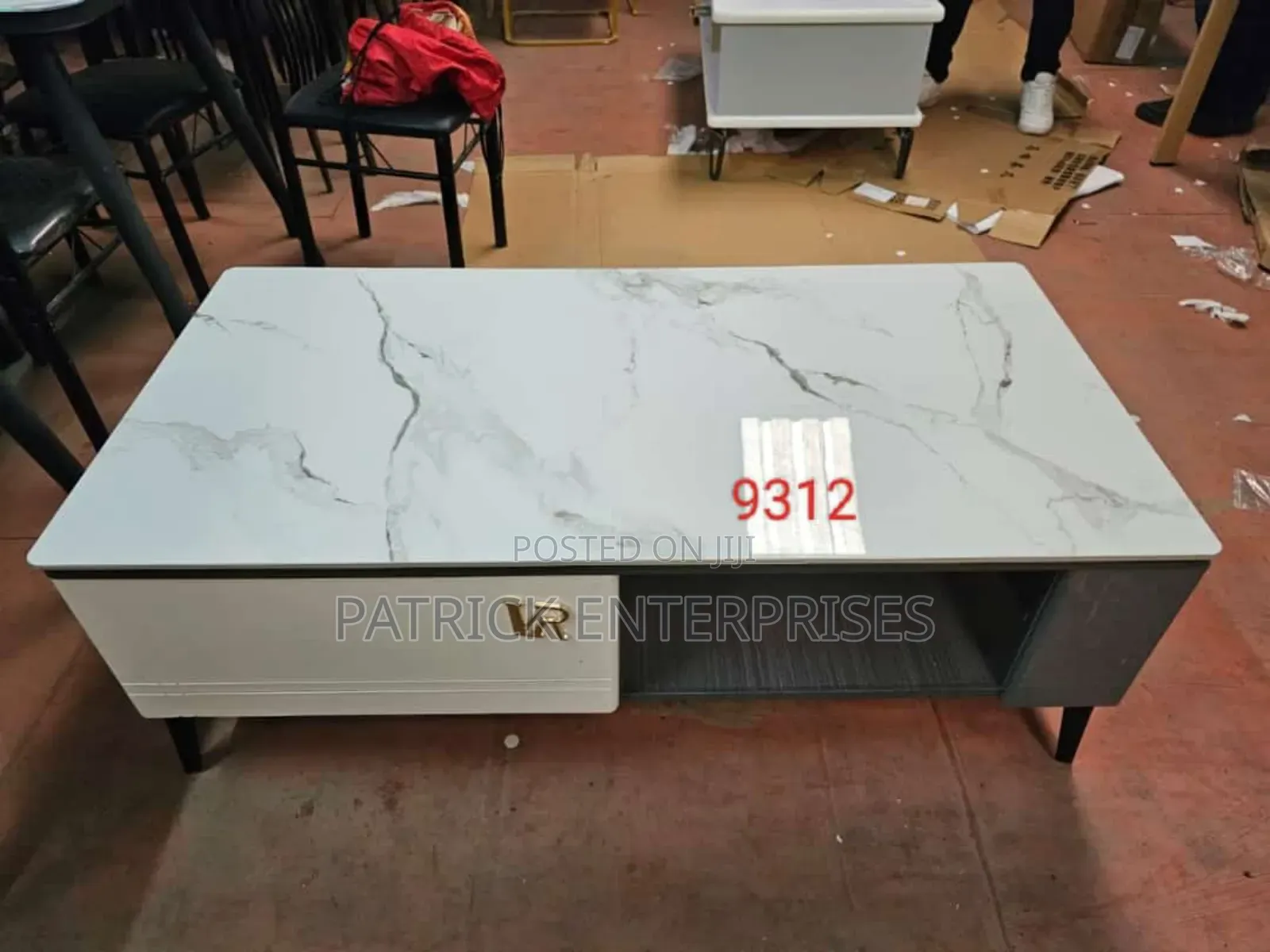 Imported Modern Glass Top Coffee Table