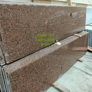 Apple Red Granite Stone Slab 2400x600mm