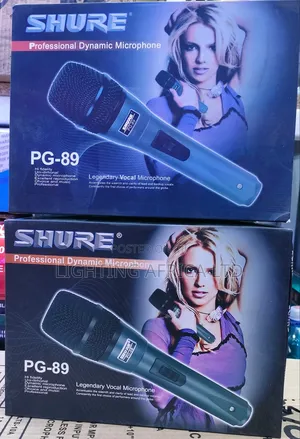 Shure Proffesional Wired Dynamic Microphone With 10m Cable