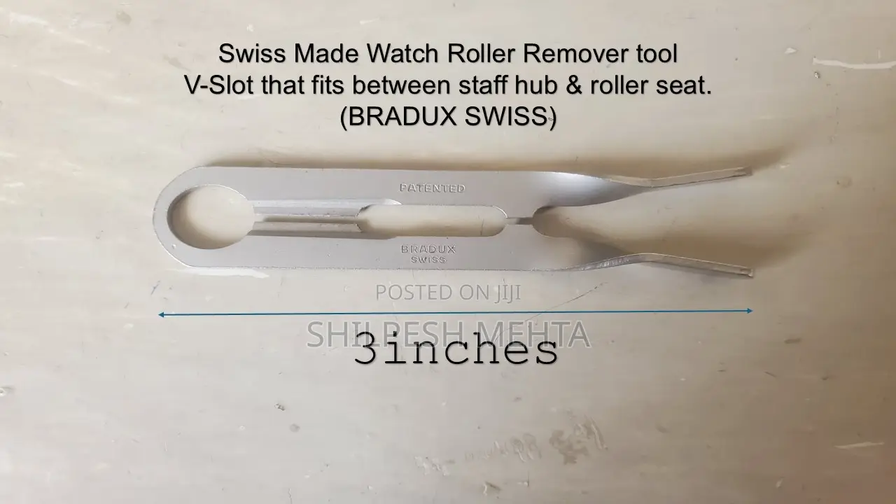 Bradux Watch Roller Remover (Swiss Make)
