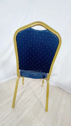 Vintage Blue Banquet Chair Fkj6t