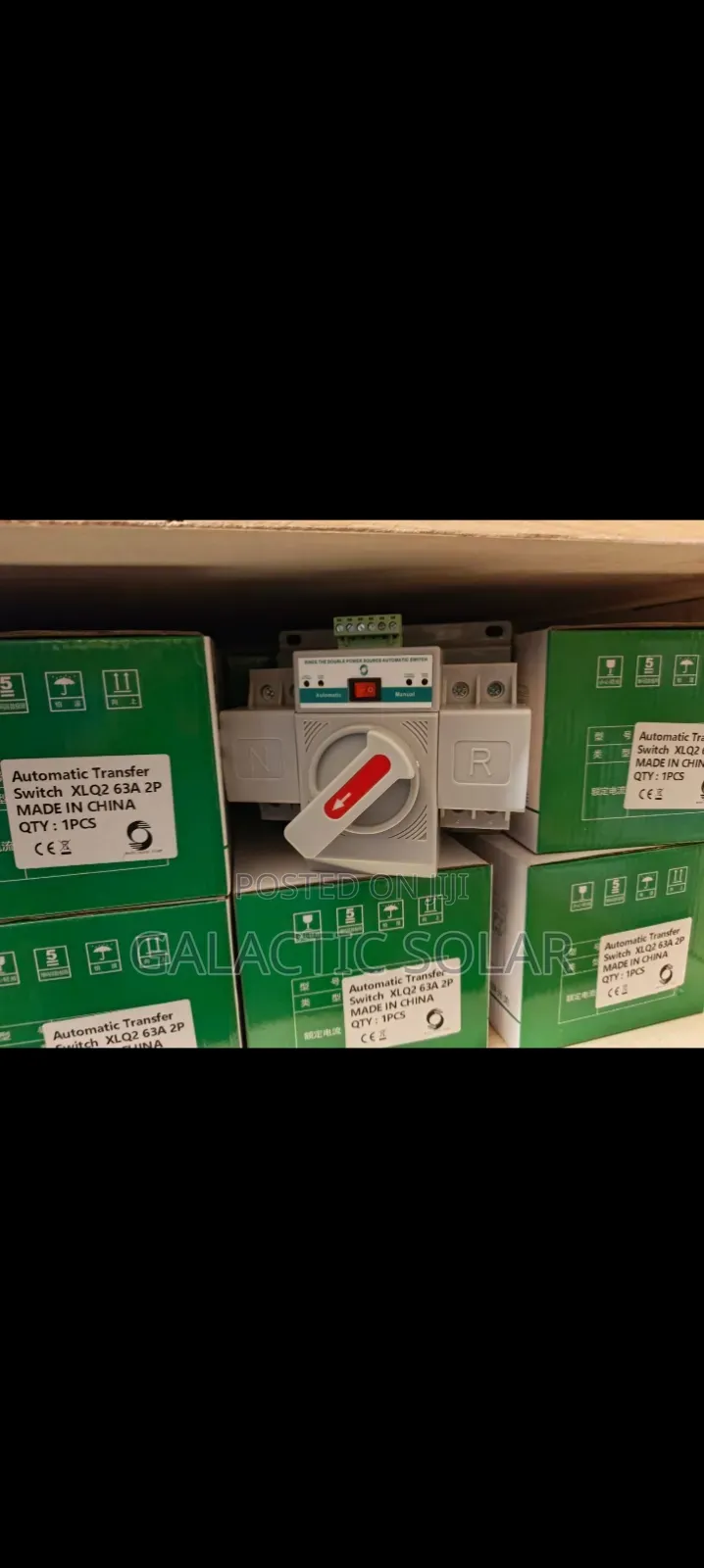 Single Phase Automatic Transfer Switch (Ats) 63amp 2p