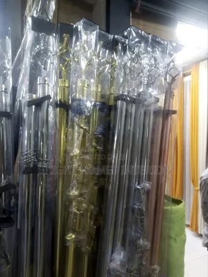 2m Double Adjustable Curtain Rod With Discount