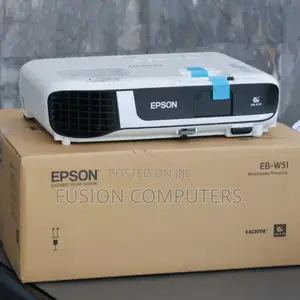 Epson Eb-W51 Wxga 3lcd 4000 Lumens Projector