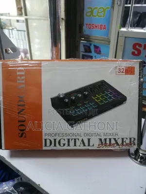 Professional Dj Digital Mixer Sound Card