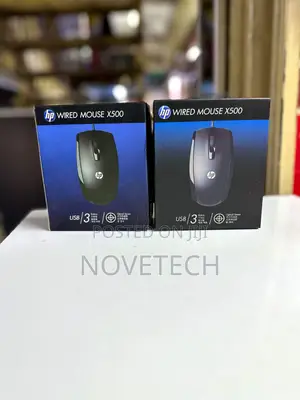 Hp X500 Optical Wired Usb Mouse