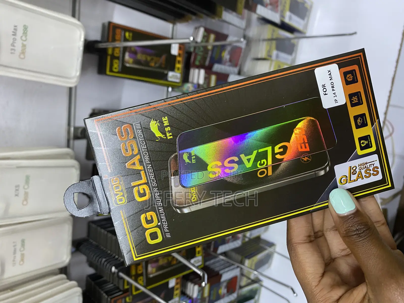 Deppa iPhone 14 Pro Max Glass Privacy Screen Protector