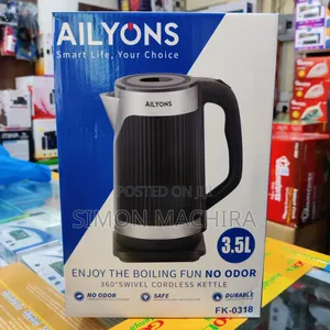 Black 3.5l Ailyons Electric Kettle