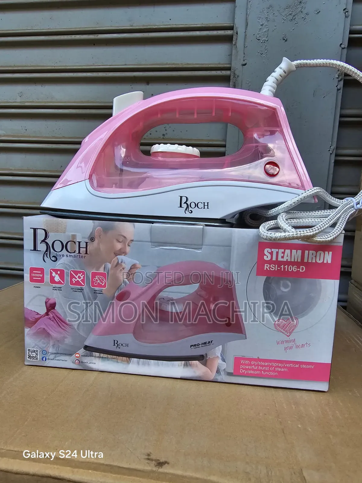 Roch Steam Iron Box