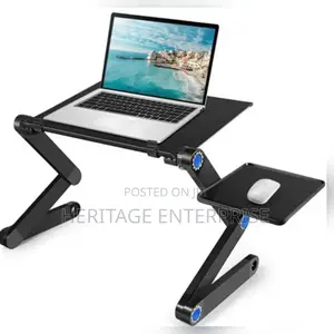 Laptop Stand Holder With Mouse Pad