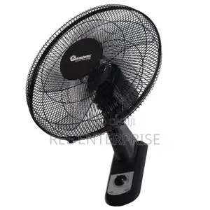 Rm/676 Ramtons 16 Inches Wall Fan 5 Blades With Remote