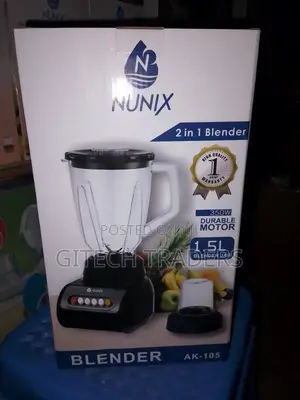 2 in 1 Nunix Blender