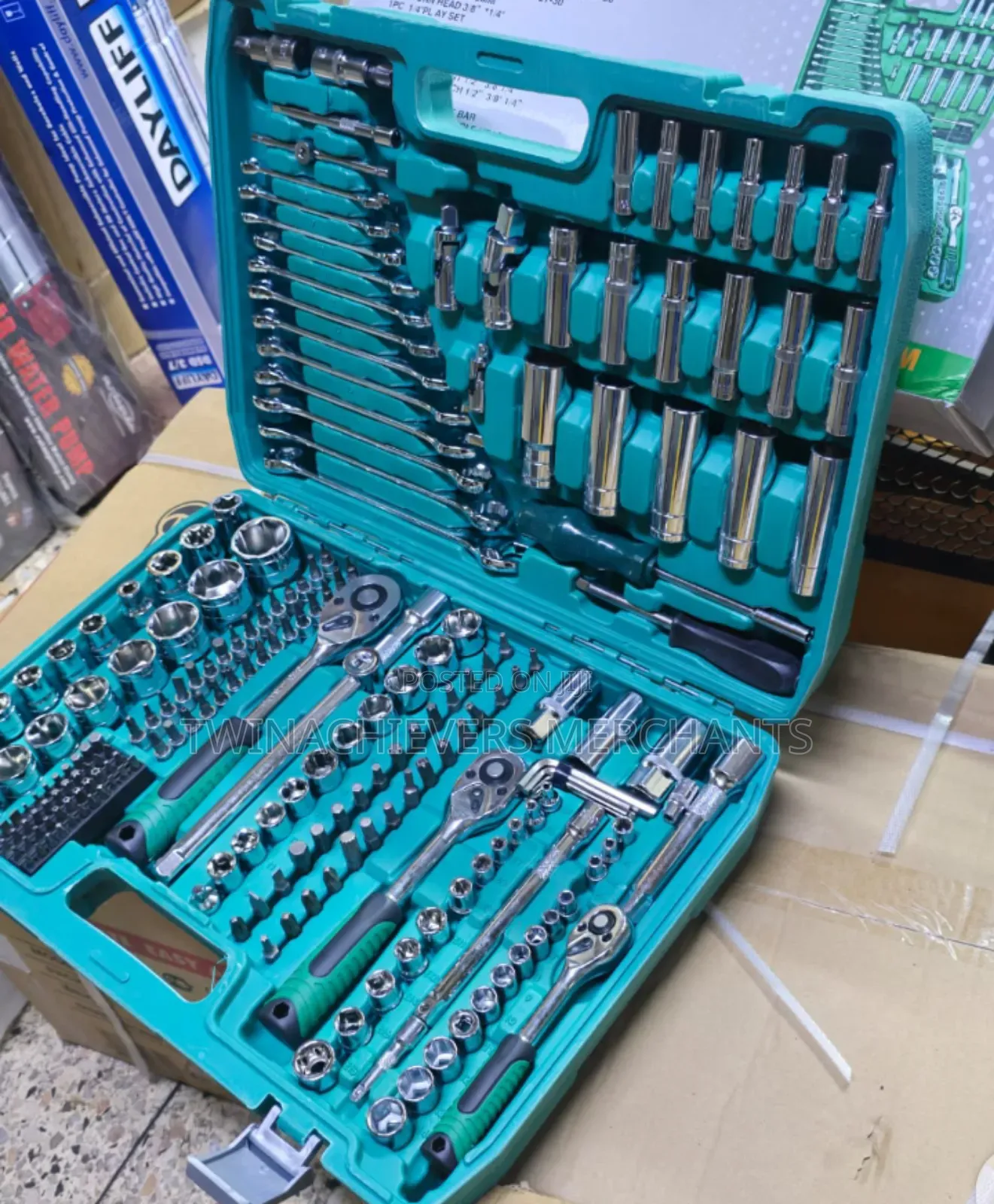 Multi-Functional Socket Wrench Set,Mechanic Car Repair 216pc