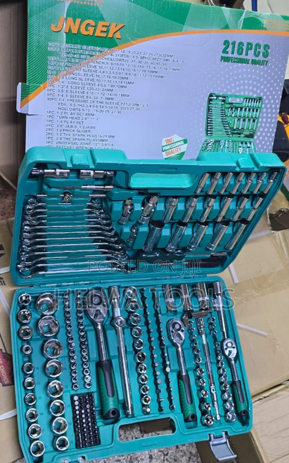 216 Socket Spanner Set