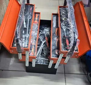Heavy Duty Metal Toolbox 85pcs