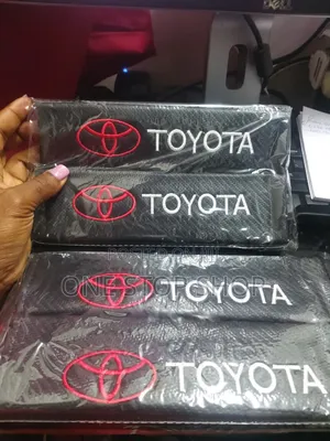 4pcs Toyota Branded Seat Belt Pad Cover
