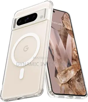 Google Pixel 8 Pro Clear Magsafe Shockproof Case/Cover