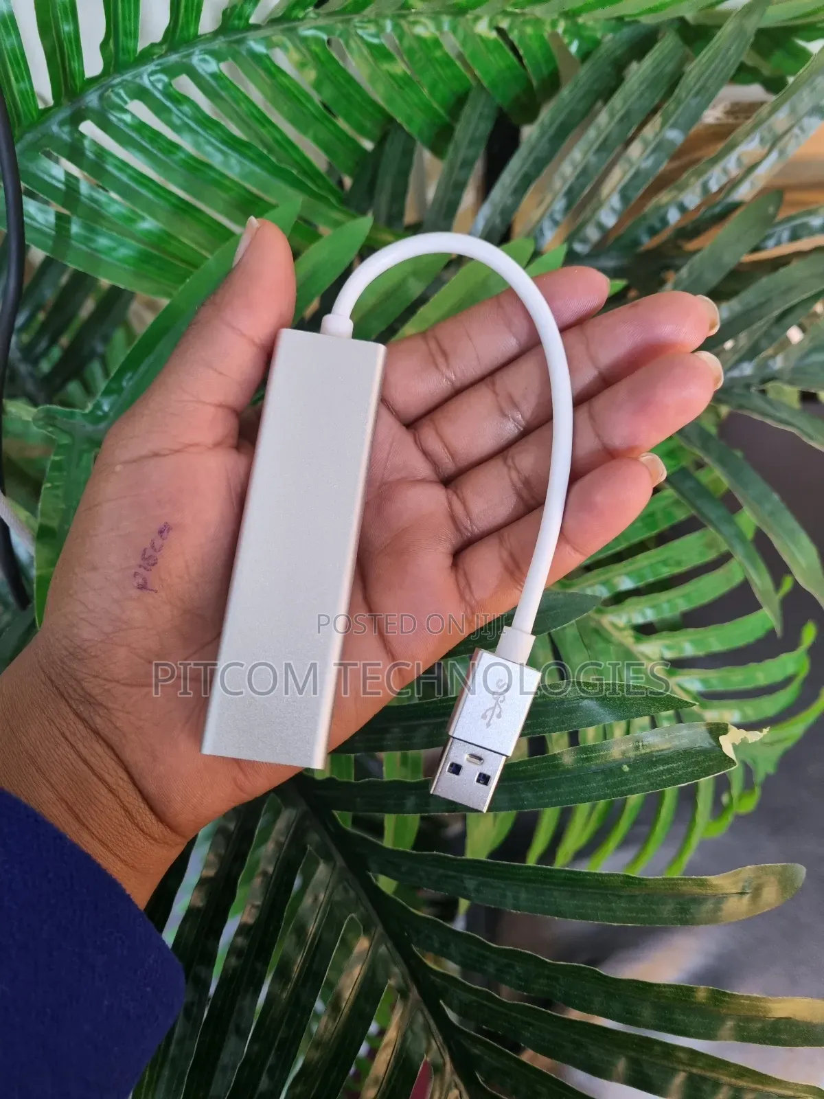 Usb Hub With Ethernet Adapter 3 Ports