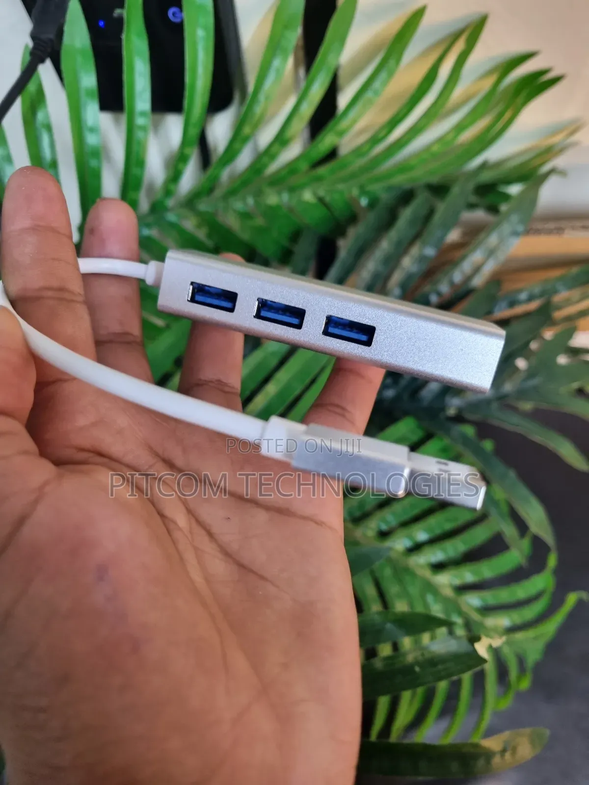 Usb Hub With Ethernet Adapter 3 Ports
