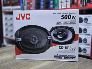 JVC 6 by 9 Inches 500watts Powerful Oval Midrange Speakers
