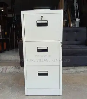 Office Cabinet:3-Drawer Metal Office Document File Storage