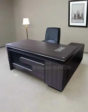 Office Table:180cm L-Shape Workstation for Executive Offices