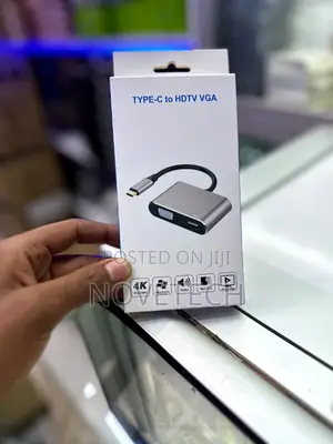 Usb C to Hdmi Vga , Type C to Vga Dual Monitor Adapter