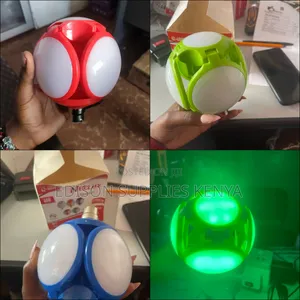 Football Bulb Red / Blue / Green Ufo Bright Led Bulbs 40w