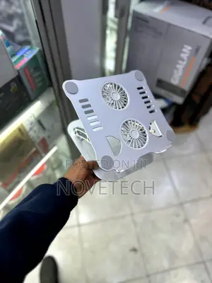 Laptop Stand Portable Foldable With Cooling Fans Dual