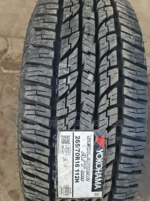 265 /70 R16 Yokohama Tyres (All Terrrain) Thailand.