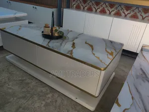 Rectangular Marble Top Coffee Table