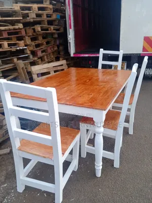 Rustic Glow Dining Set