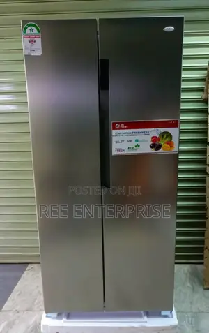 430 Litres Tlac Side by Side Nofrost Grey Refrigerator