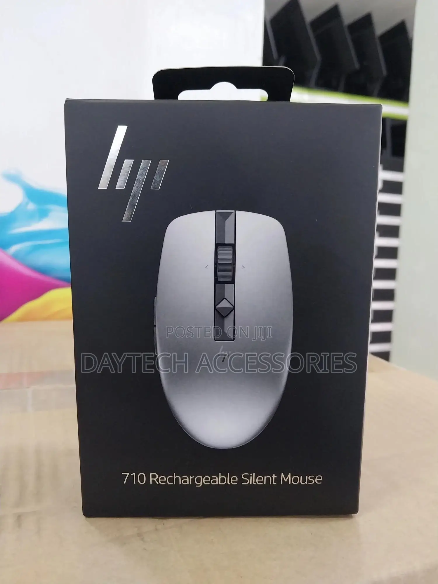 Hp 710 Rechargeable Wireless Silent Mouse Bluetooth 2.4ghz