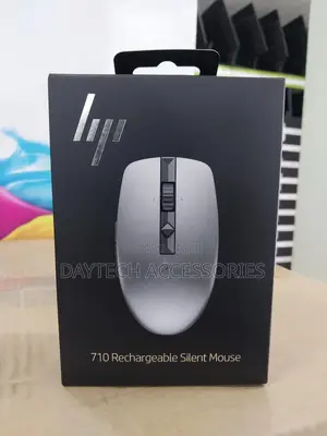 Hp 710 Rechargeable Wireless Silent Mouse Bluetooth 2.4ghz