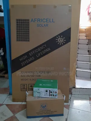 Hybrid 1kva Solar System Battery 200ah + 2 Panel 300w