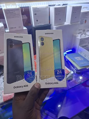 New Samsung Galaxy A06 64 GB Black
