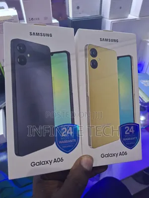 New Samsung Galaxy A06 64 GB Black